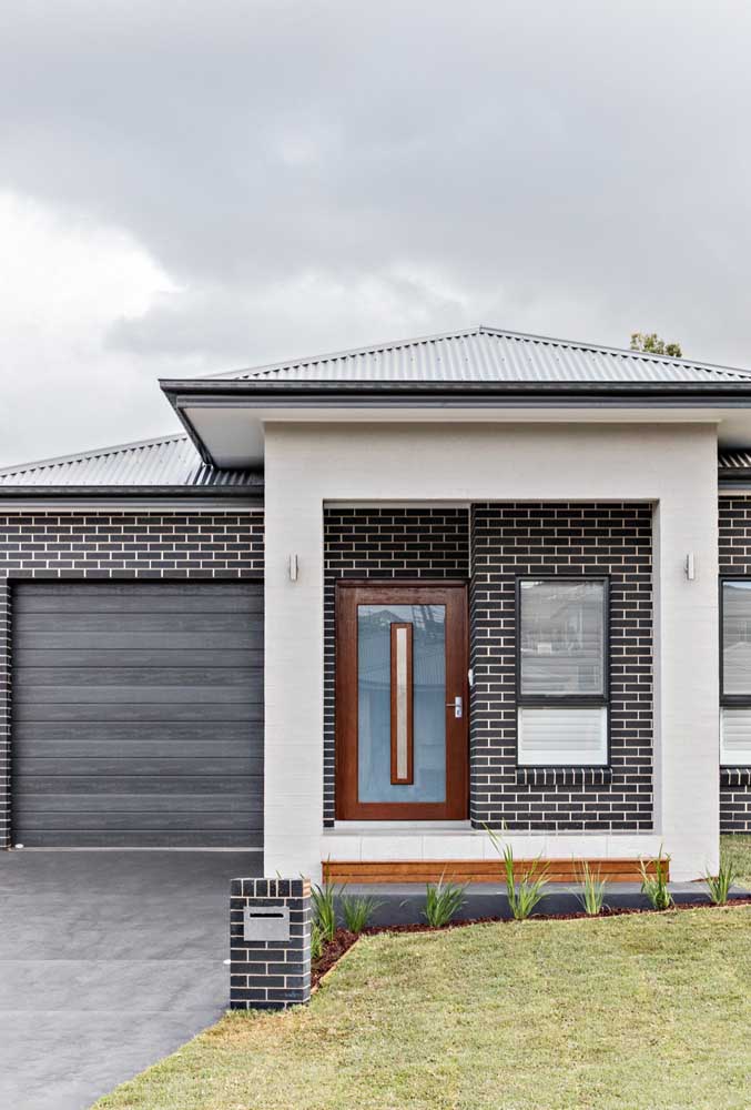 Fachadas de casas populares: 60 projetos com fotos para se inspirar