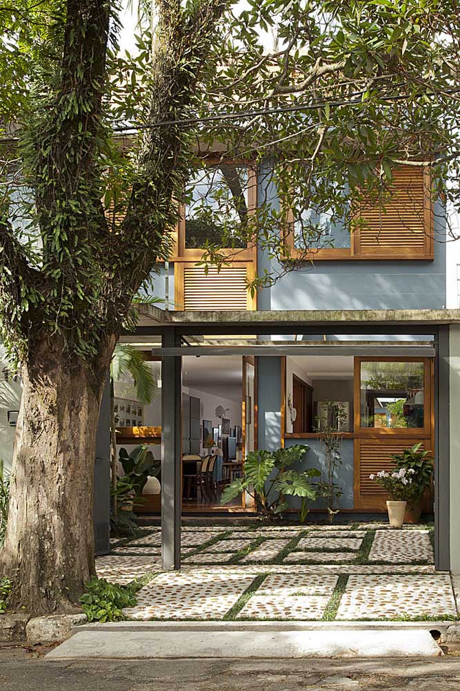 Fachadas de casas populares: 60 projetos com fotos para se inspirar