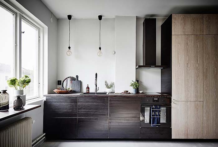 Cozinha rústica moderna