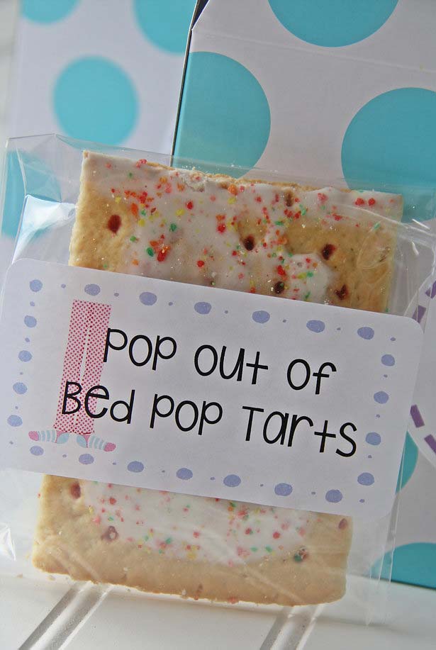 Pop Tarts para comer quando sair da cama