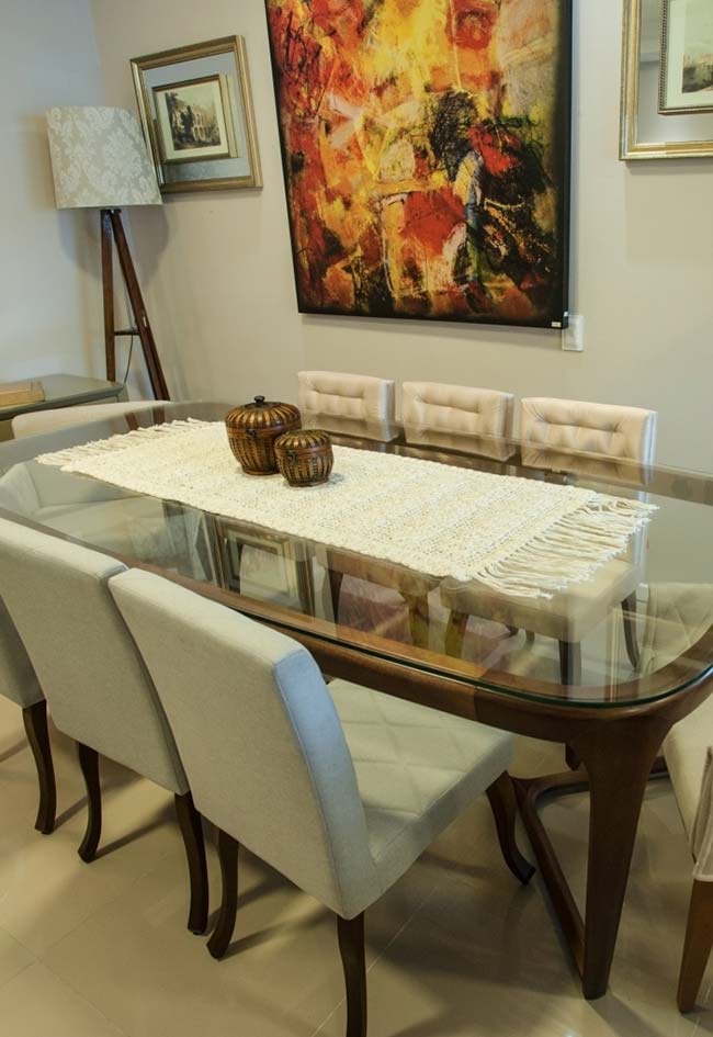 Caminho de mesa de crochê: veja incríveis modelos e passo a passo