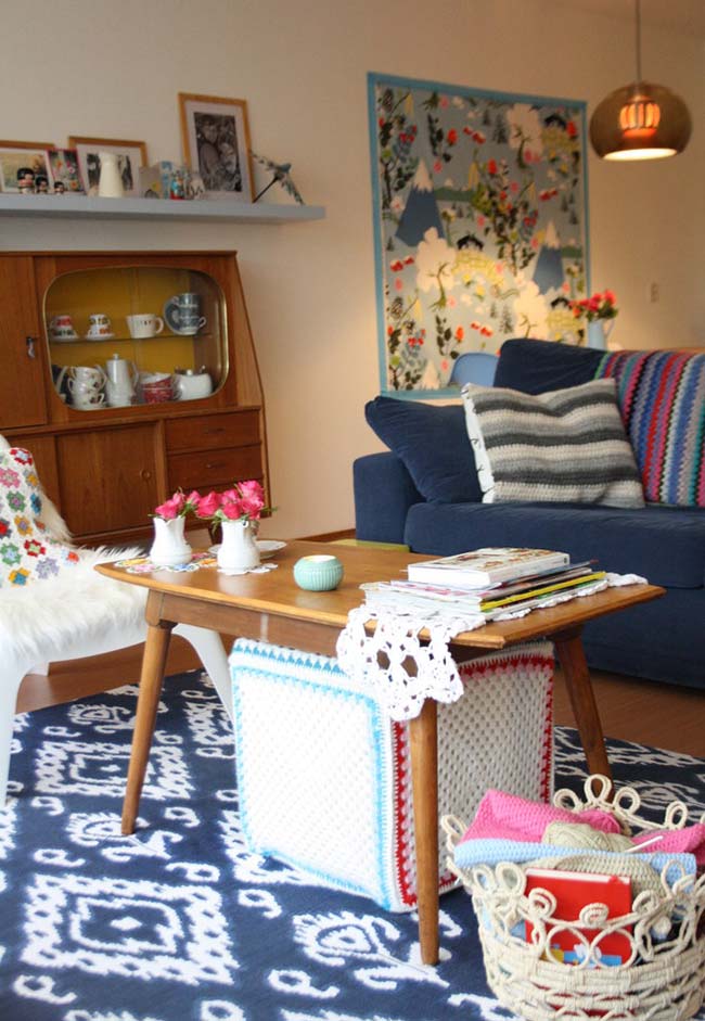 Caminho de mesa de crochê: veja incríveis modelos e passo a passo