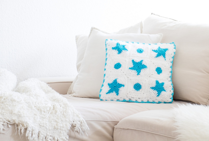 Almofadas de crochê: 75 ideias incríveis para fazer em casa