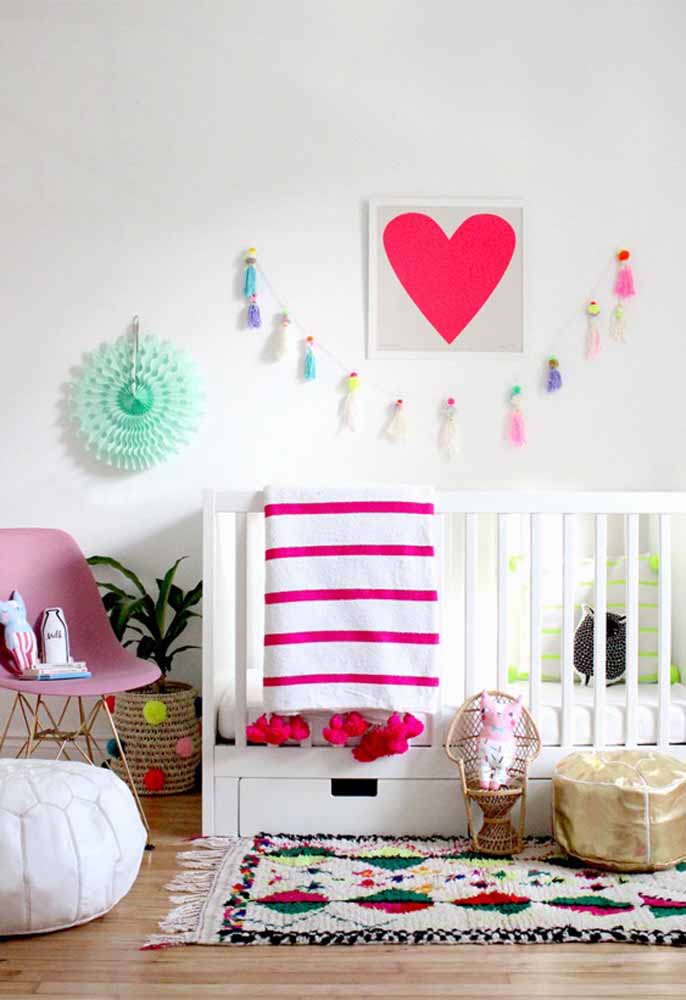 Decoração de quarto de bebê faça você mesmo: os itens artesanais são ótimos para decorar o quarto com mais personalidade e sob medida!