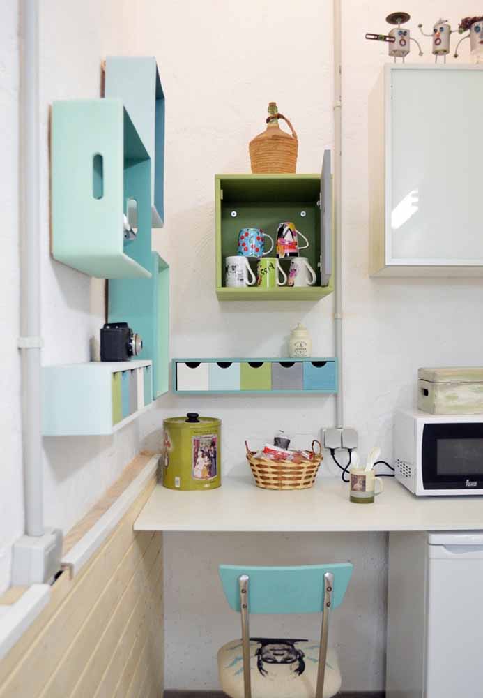 Se quiser algo mais sofisticado, basta customizar o caixote