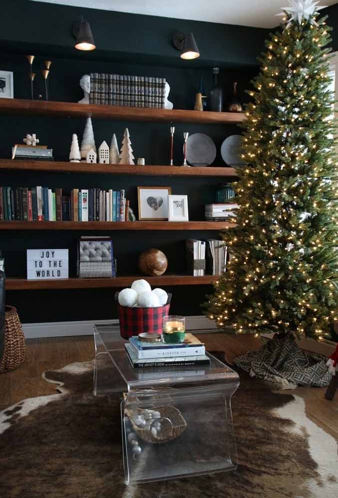 Faça uma decoração de natal que combine com a sua casa