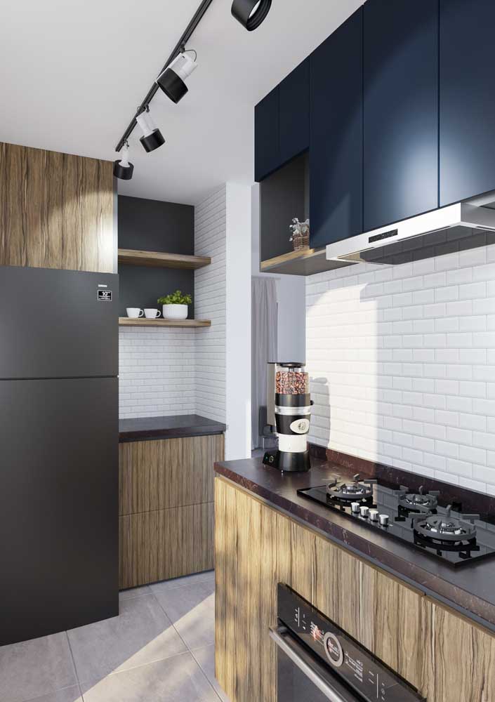 Cozinha planejada moderna pequena
