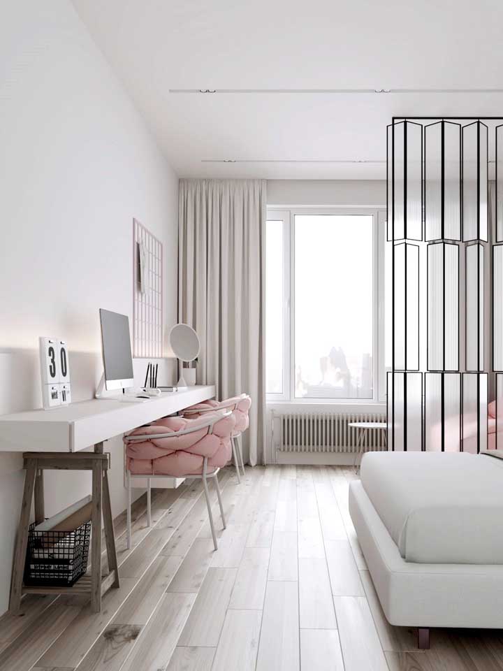 Piso vinílico em réguas para o quarto: conforto e praticidade para o dia a dia