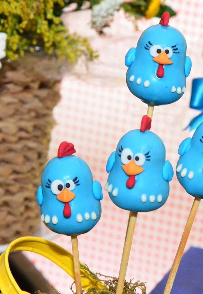 Espetinho de Galinha Pintadinha!