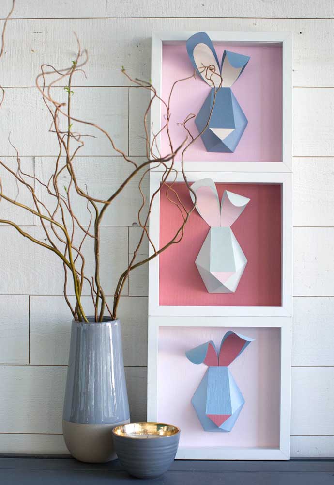 O coelho é uma das principais inspirações na hora de fazer a decoração de Páscoa.