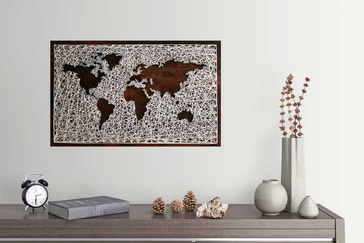 String Art: como fazer passo a passo e fotos inspiradoras