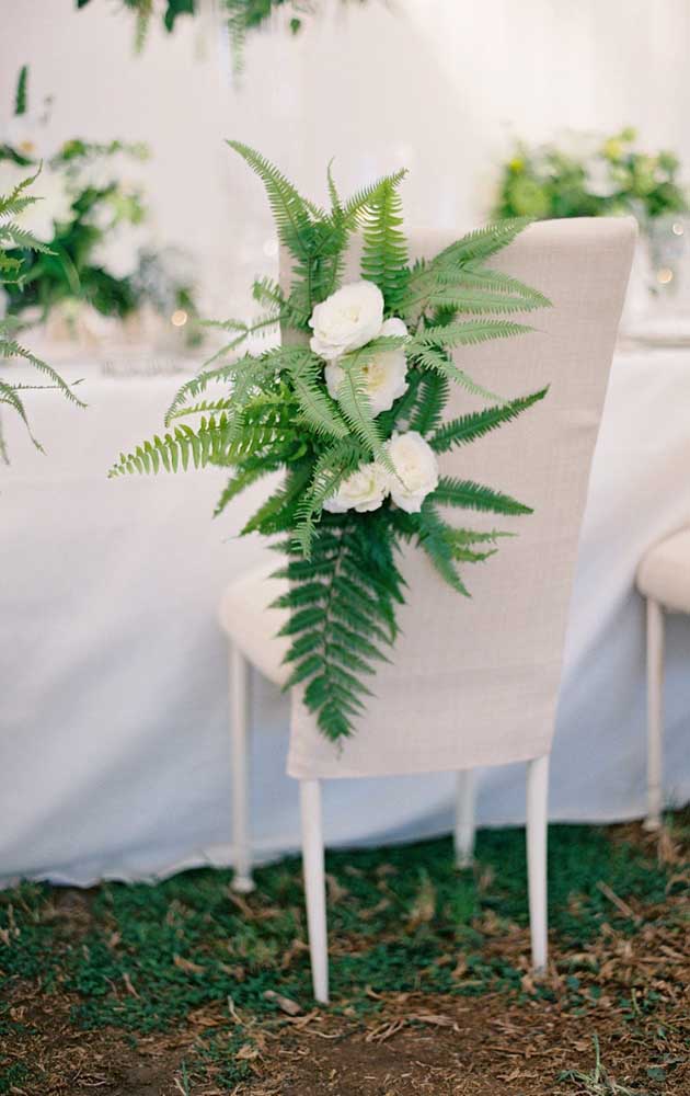 Samambaia na decoração de casamento: aposte nessa ideia!