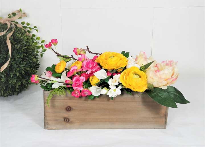 Arranjos de flores artificiais: 60 modelos, fotos e tutoriais