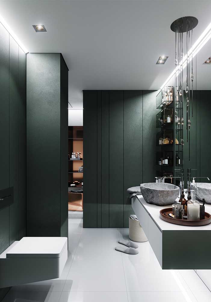 Green is another color that makes the environment more luxurious.