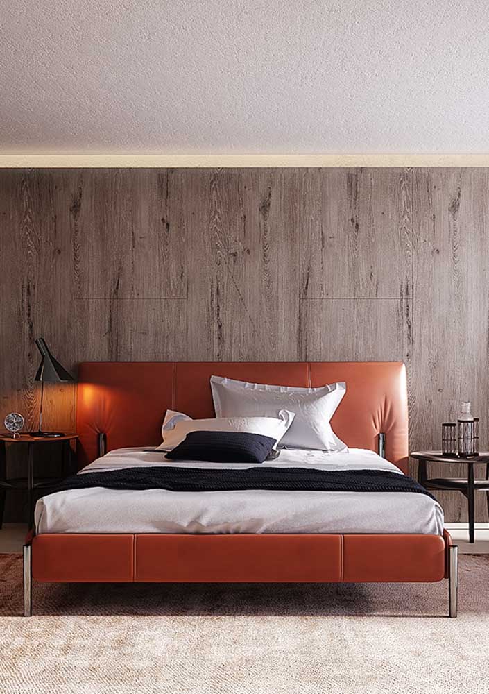 Cores fortes são perfeitas para contrastar com tons que deixam o ambiente mais minimalista.