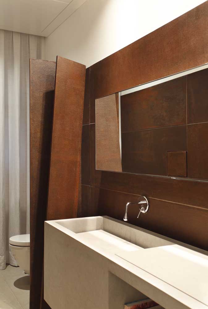 Você acredita que isso é aço corten?