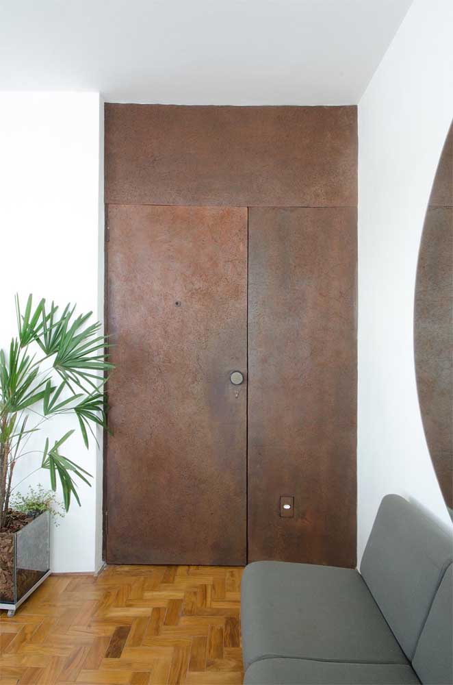 Você acha que isso é aço corten ou apenas uma imitação?
