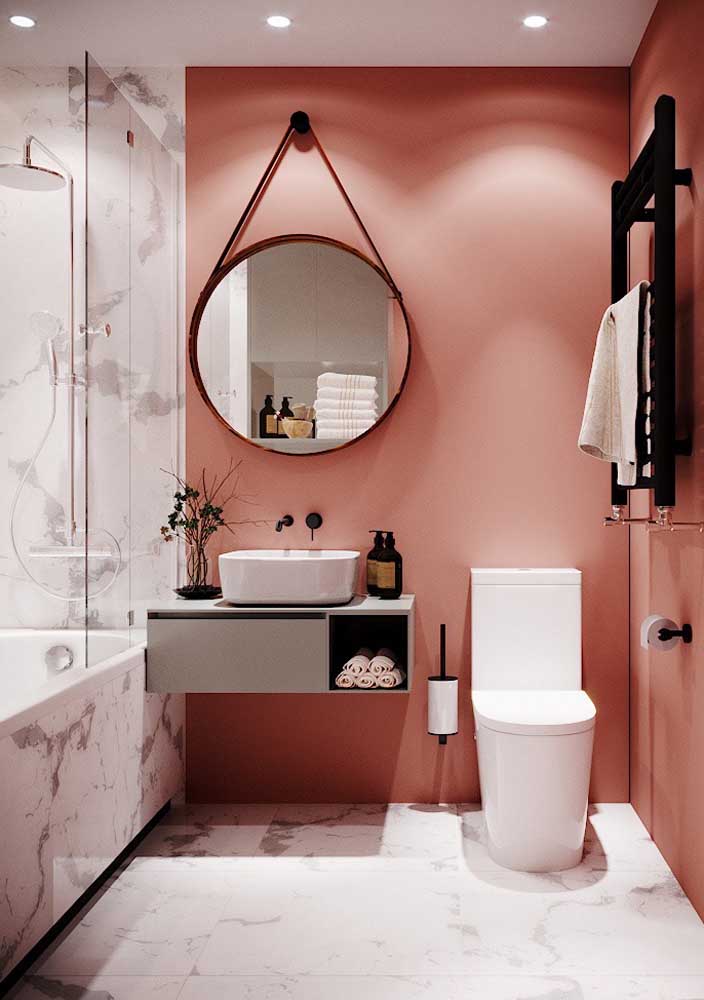 Banheiro feminino: dicas para decorar e 60 fotos inspiradoras