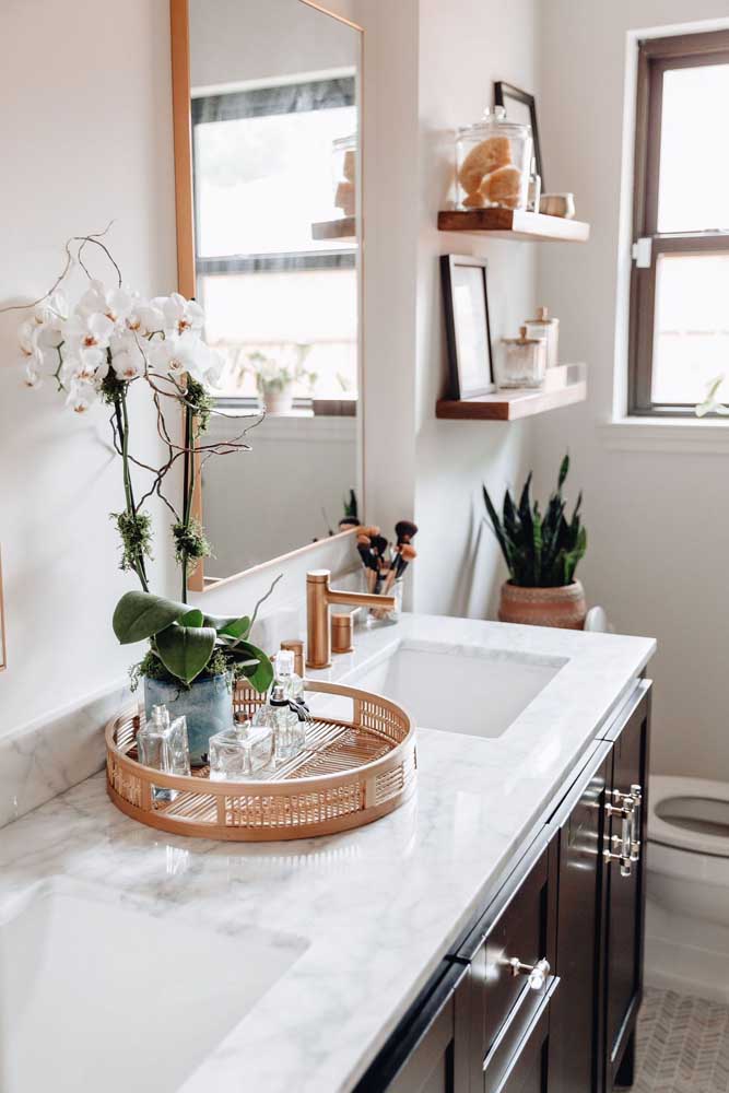 Banheiro feminino: dicas para decorar e 60 fotos inspiradoras