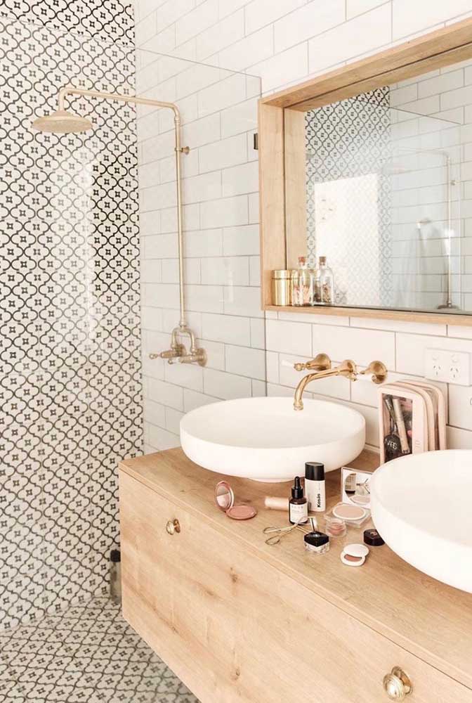 Banheiro feminino: dicas para decorar e 60 fotos inspiradoras