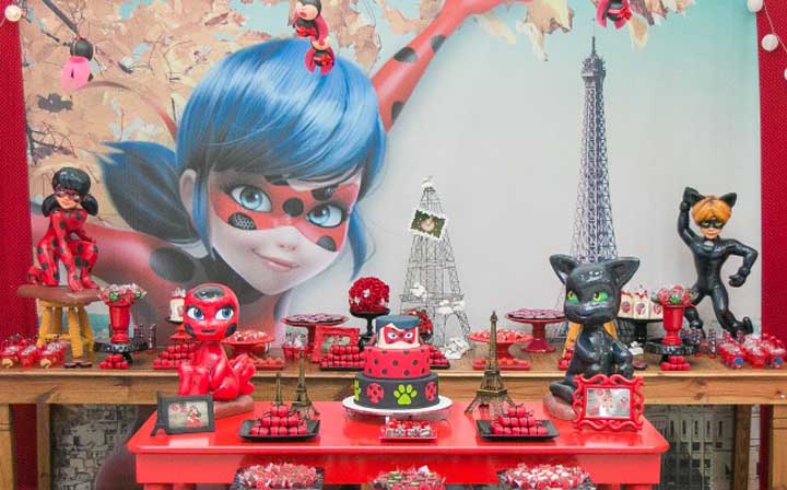 Festa Ladybug: personagens, como fazer e decorar com 50 fotos