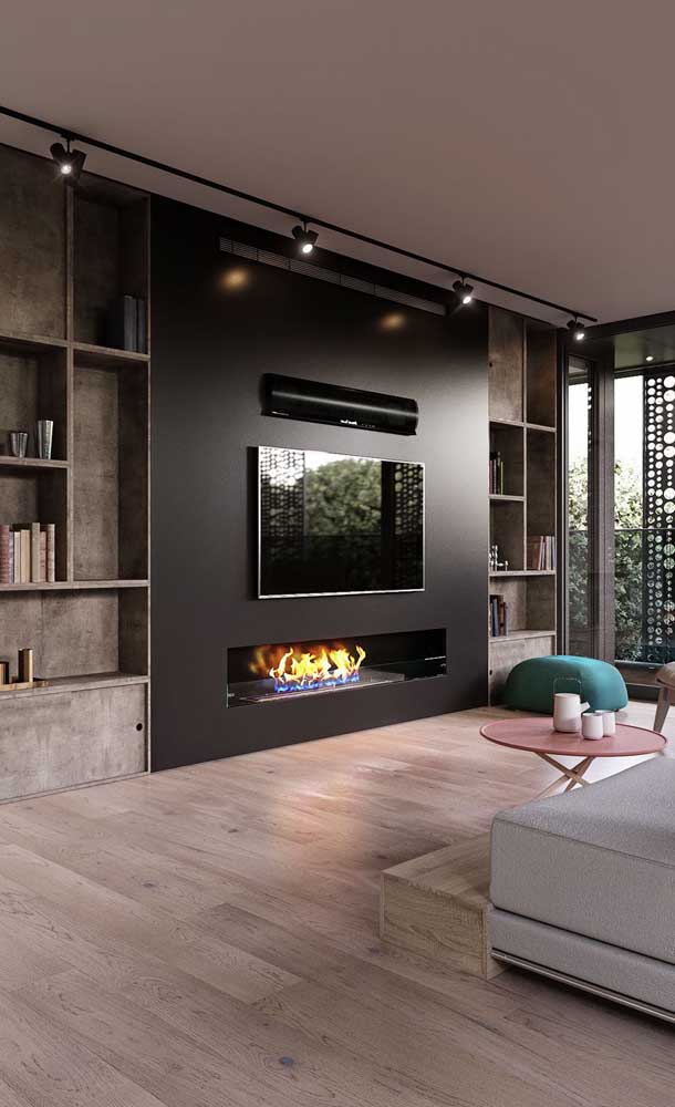 Sala de TV: como montar, decorar e fotos inspiradoras