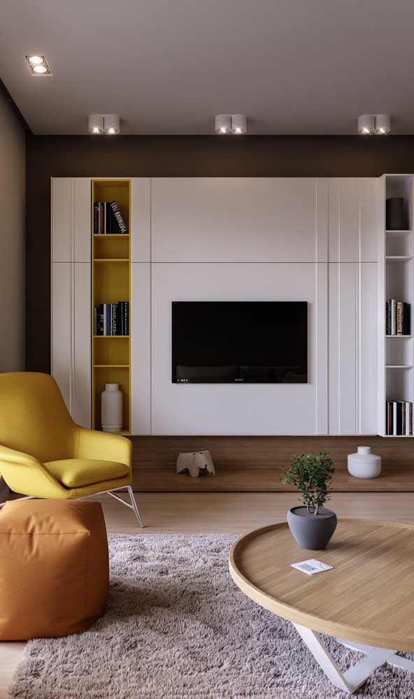 Sala de TV: como montar, decorar e fotos inspiradoras