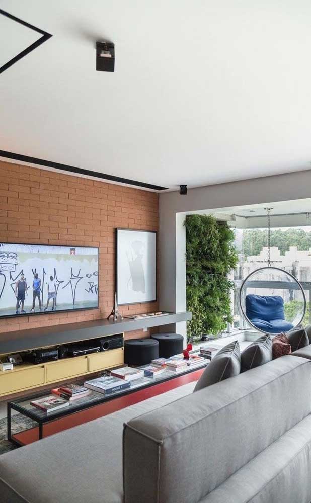 Sala de TV: como montar, decorar e fotos inspiradoras