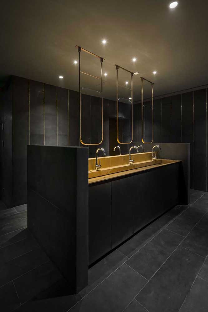 Banheiro masculino: estilos, melhores cores e fotos inspiradoras