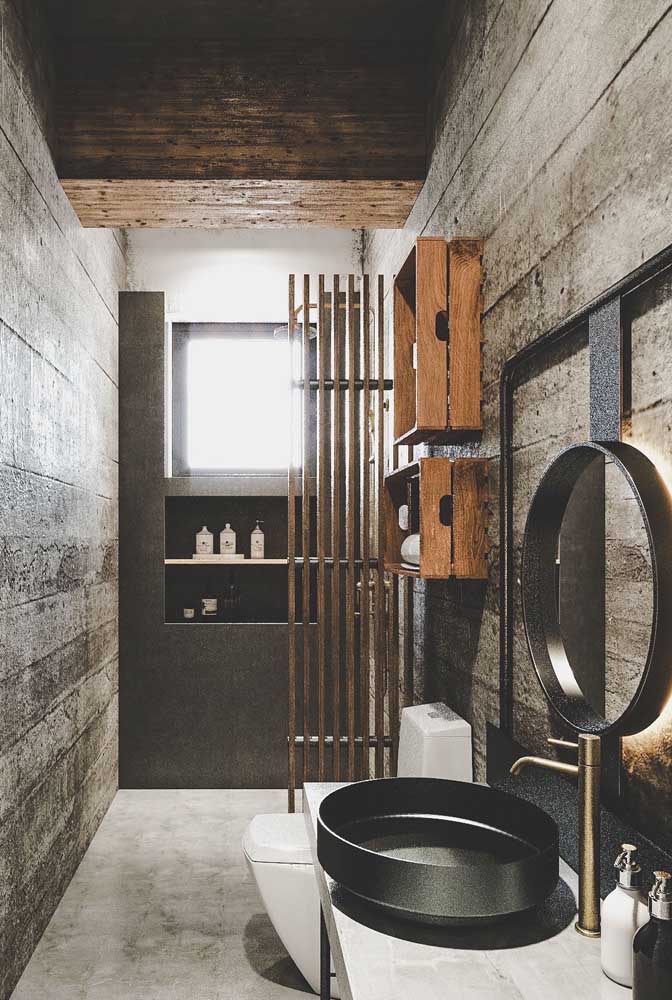 Banheiro masculino: estilos, melhores cores e fotos inspiradoras