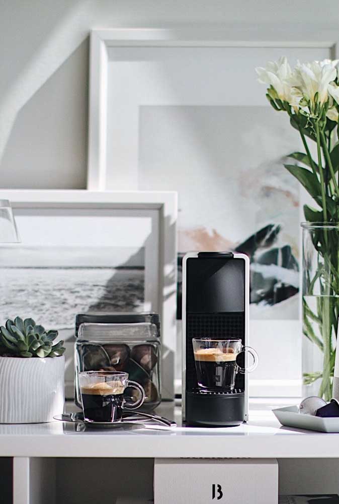 Quem não gostaria de ter um cantinho do café na sua casa?