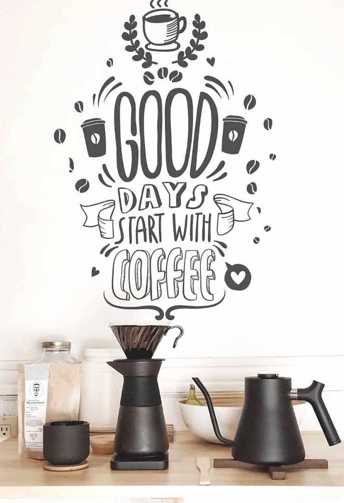 Tem coisa melhor do que começar o seu dia com um bom café?