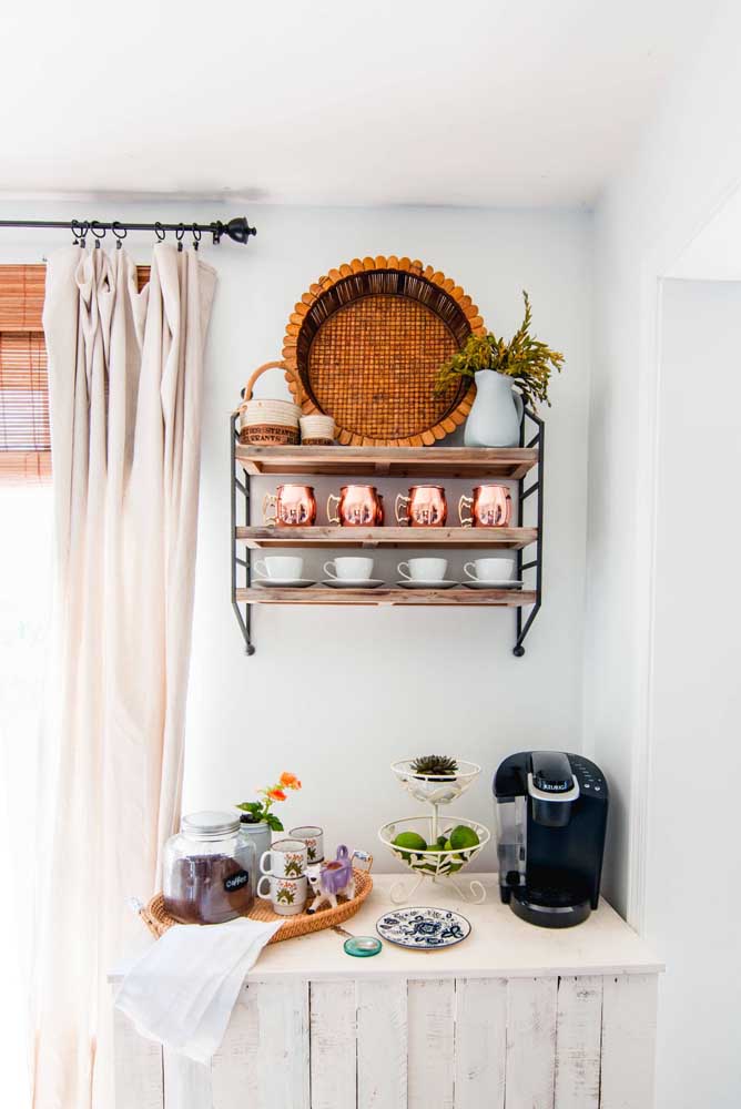 Cantinho do café: veja como montar e ideias inspiradoras