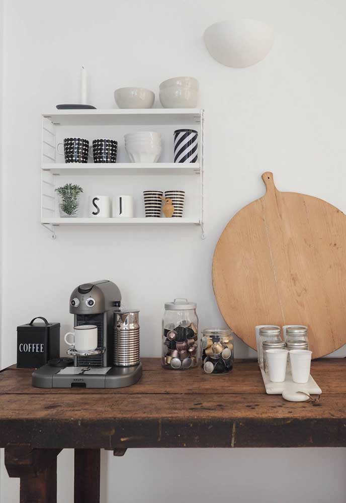 Cantinho do café: veja como montar e ideias inspiradoras