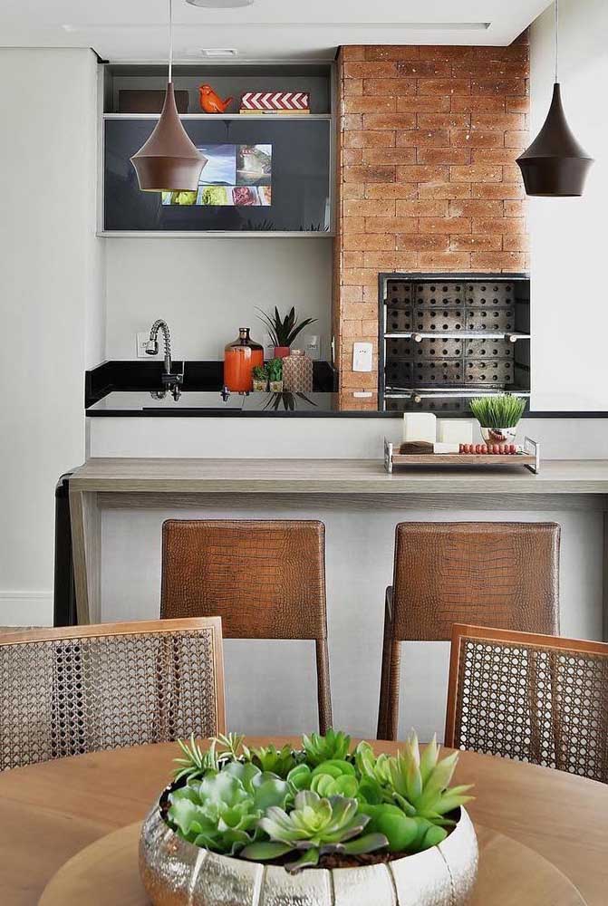 Churrasqueira de tijolo: como fazer, dicas e fotos inspiradoras