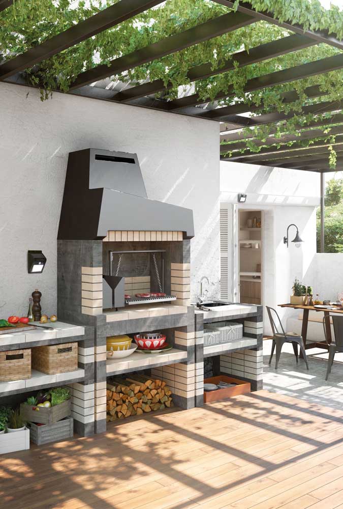 Churrasqueira de tijolo: como fazer, dicas e fotos inspiradoras