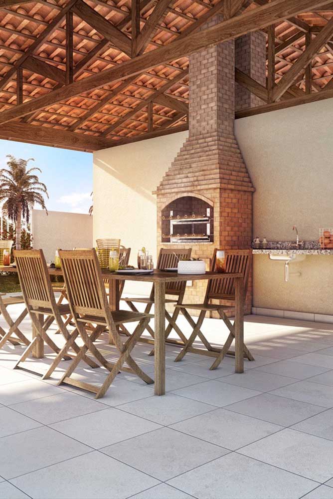 Churrasqueira de tijolo: como fazer, dicas e fotos inspiradoras