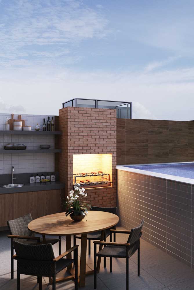 Churrasqueira de tijolo: como fazer, dicas e fotos inspiradoras