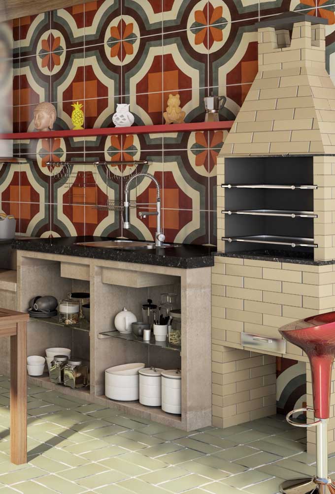 Churrasqueira de tijolo: como fazer, dicas e fotos inspiradoras