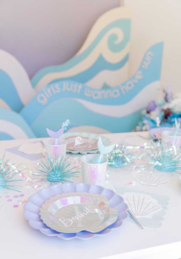 Festa sereia: como fazer, decorar e 70 fotos inspiradoras