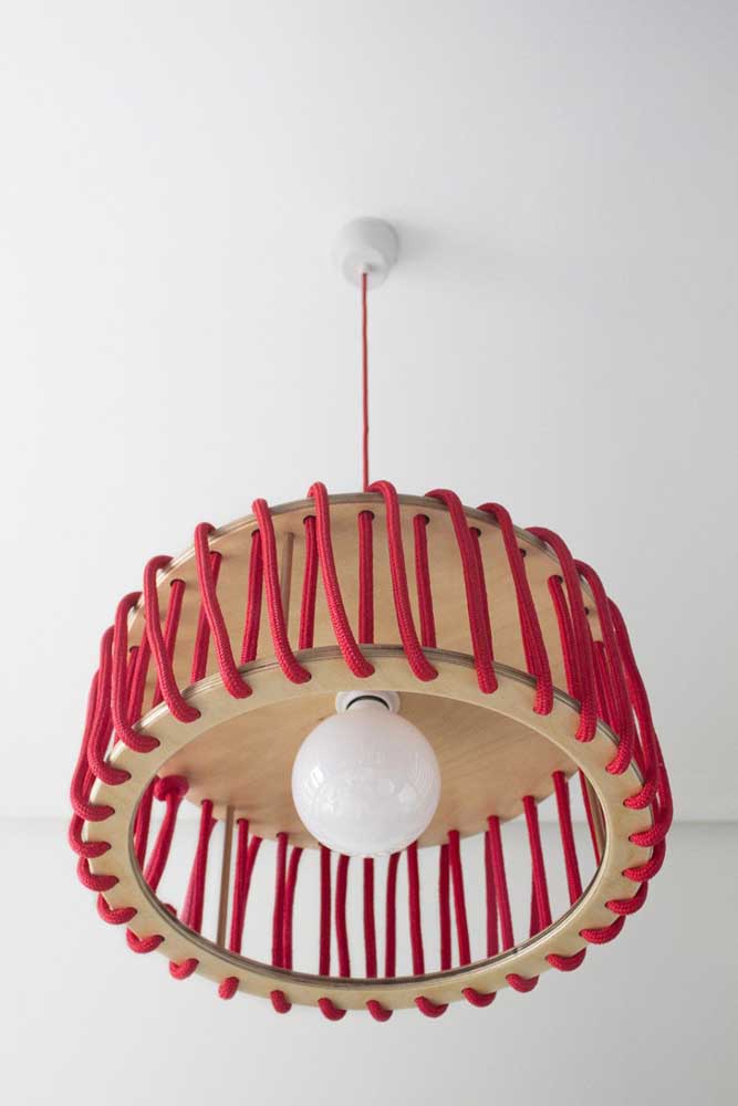 Luminária de barbante: como usar, como fazer e 60 ideias inspiradoras