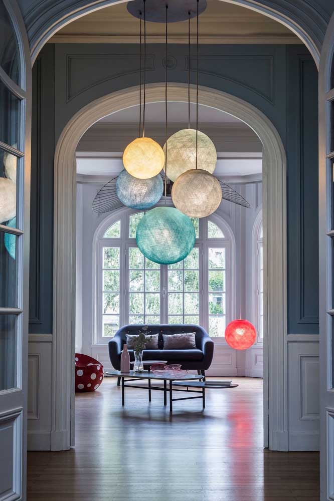 Luminária de barbante: como usar, como fazer e 60 ideias inspiradoras