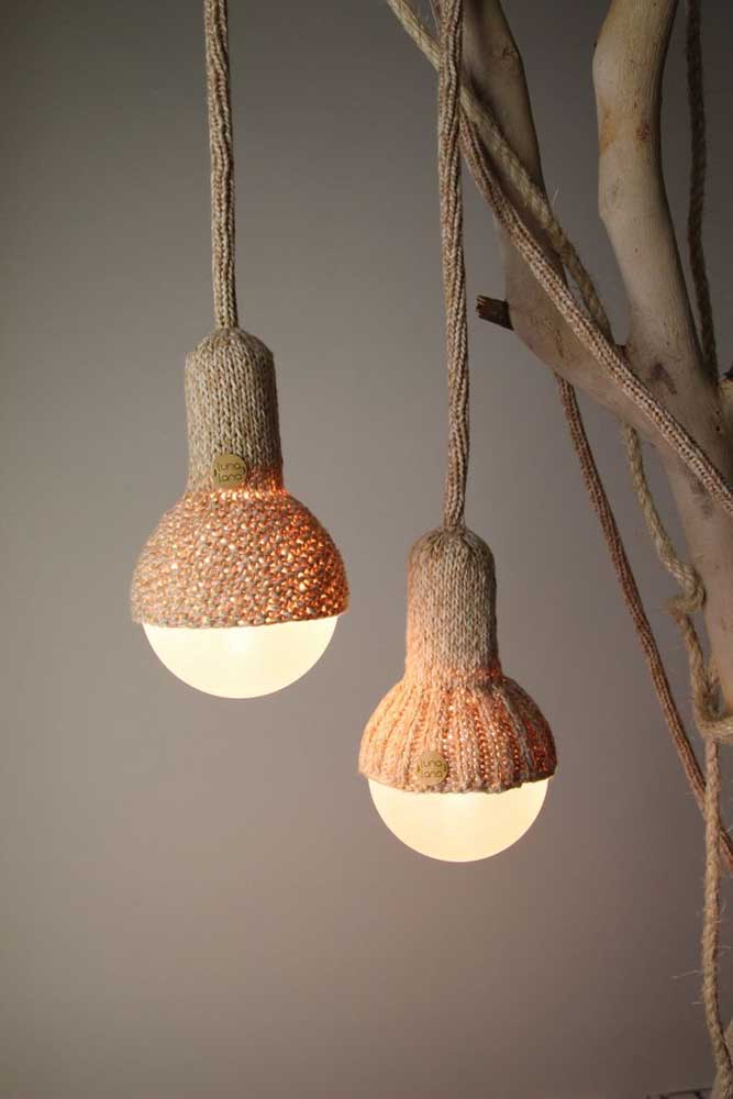 Luminária de barbante: como usar, como fazer e 60 ideias inspiradoras