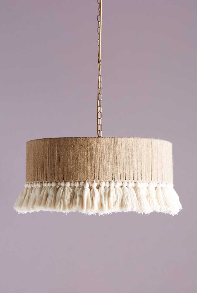 Luminária de barbante: como usar, como fazer e 60 ideias inspiradoras