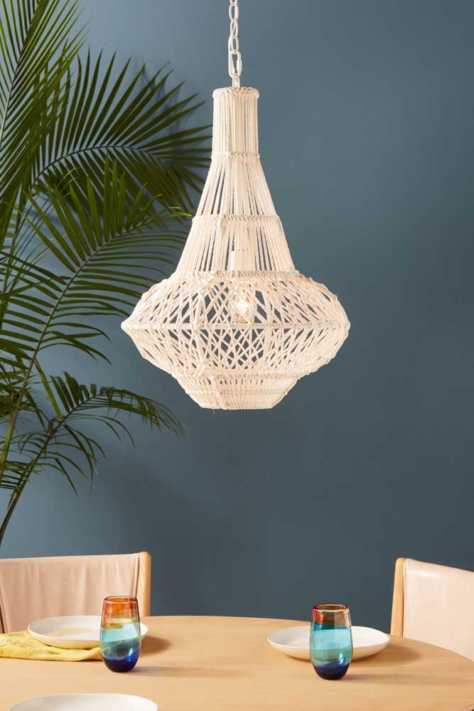 Luminária de barbante: como usar, como fazer e 60 ideias inspiradoras