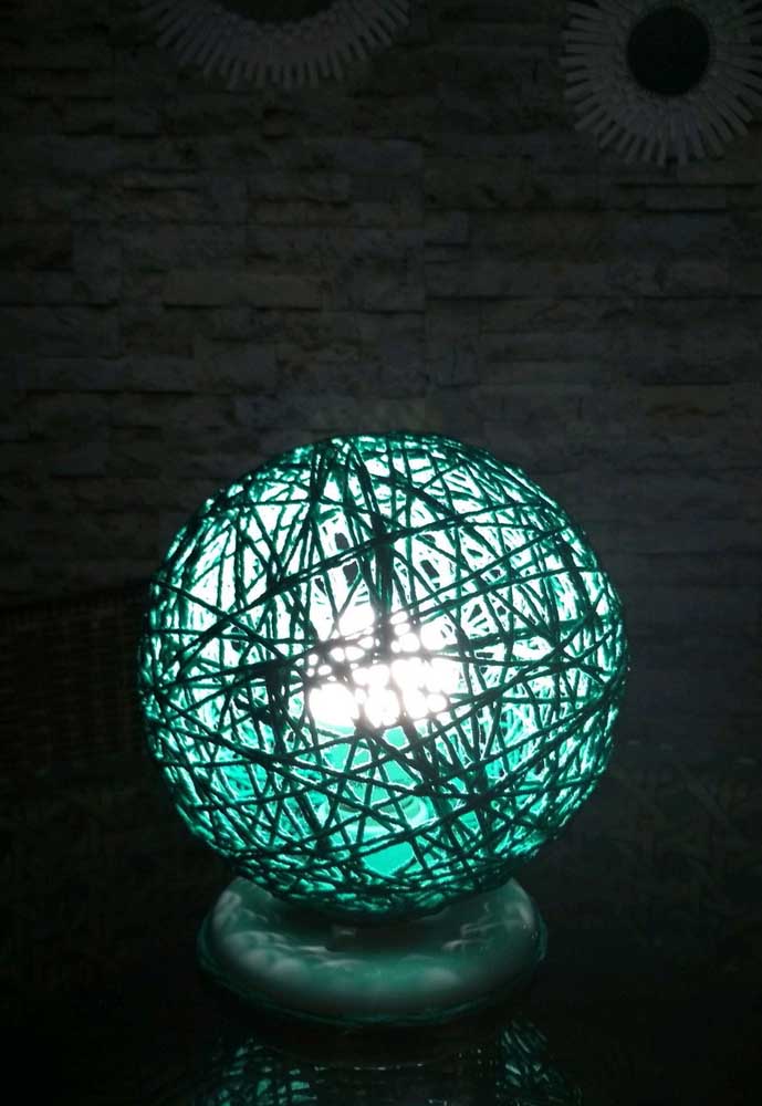 Luminária de barbante: como usar, como fazer e 60 ideias inspiradoras