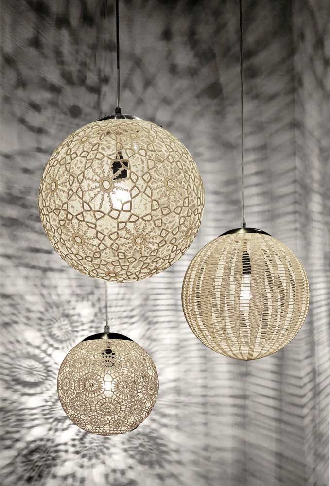 Luminária de barbante: como usar, como fazer e 60 ideias inspiradoras