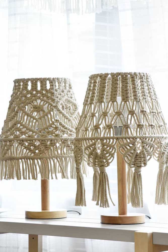 Luminária de barbante: como usar, como fazer e 60 ideias inspiradoras