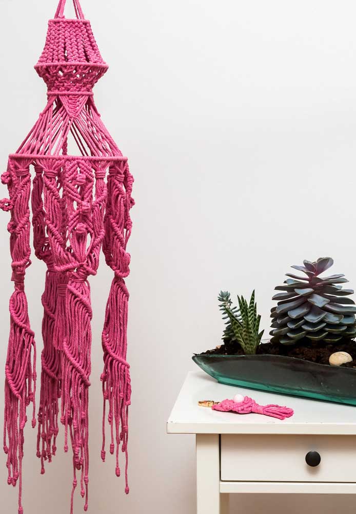 Luminária de barbante: como usar, como fazer e 60 ideias inspiradoras