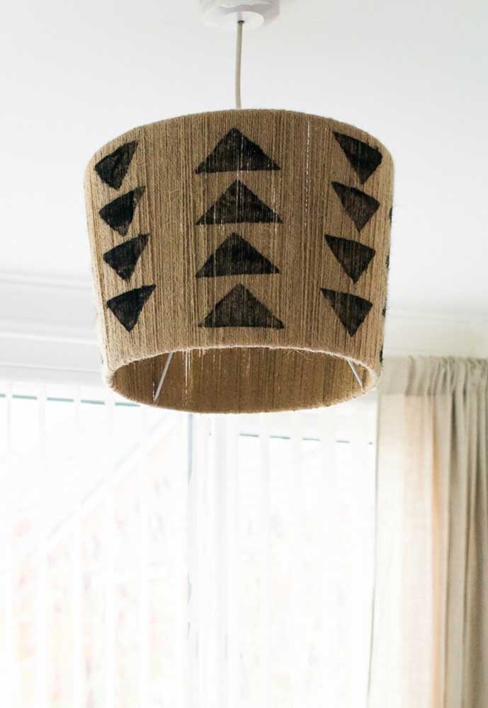 Luminária de barbante: como usar, como fazer e 60 ideias inspiradoras